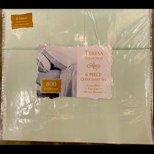 Beautiful Mint green 800 threat coins sheets